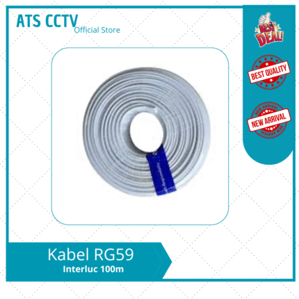 Interluc Kabel RG59+Power 100meter